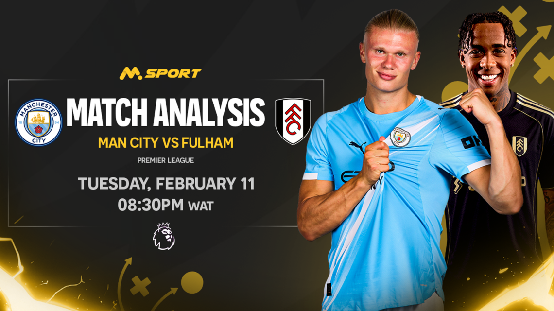 Man City vs Fulham: Haaland or Kelvin, Who’s Winning 4-5 Pep Win Last Time They Clashed.
